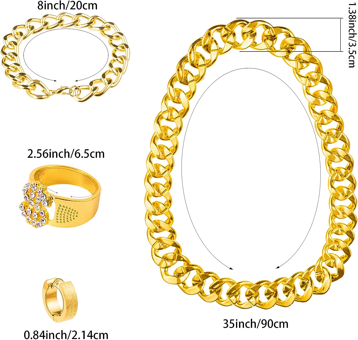PESENAR 80s 90sHip Hop Costume - Sunglass Retainer Cord avaliação e preço